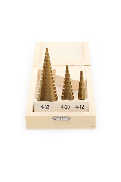 Kraft&dele Burghie în trepte, 4-32 mm, 3 buc., KD10244,