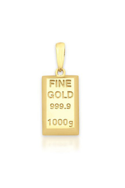 NAZGOLD Külçe Altın Kolye Ucu