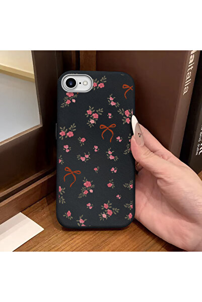 Hontinga Phone Case Compatible with iPhone 7/8/Se 2020 2022 Leather Texture A...