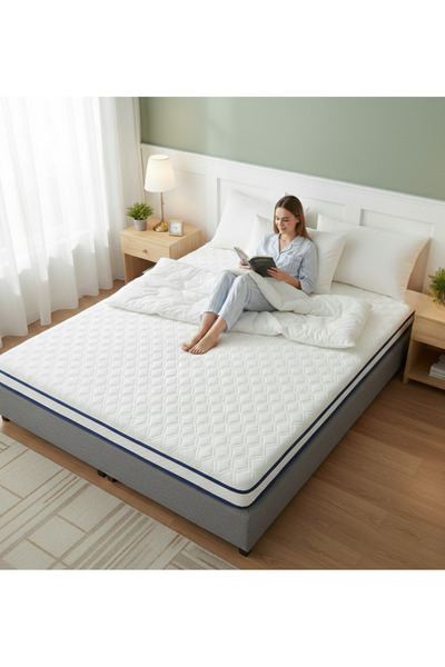 UPR HOME Çift Kişilik Yer Yatağı & Yatak Pedi – Sünger 7 cm