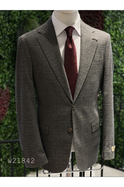 Levent Serez EKOSE DESENLİ (4 DROP) CEKET