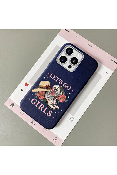 Hontinga iPhone 16 Pro Max Compatible Leather Texture Anti-Fall Soft Silicone...