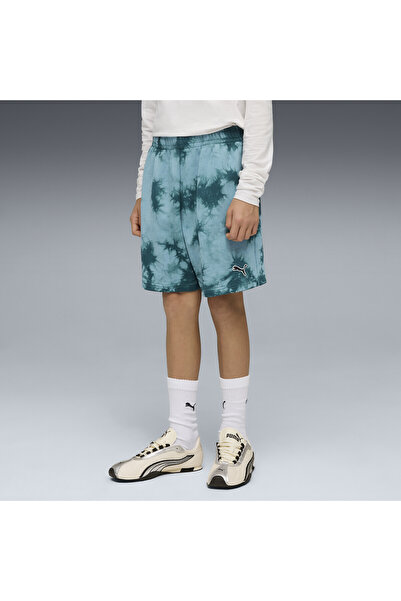 Puma Pantaloni scurți Essentials Relaxed Tie-Dye pentru copii