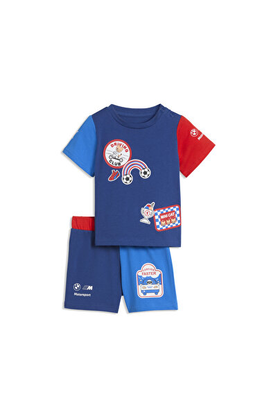 Puma BMW M MOTORSPORT Essentials T-Shirt und Shorts im Set