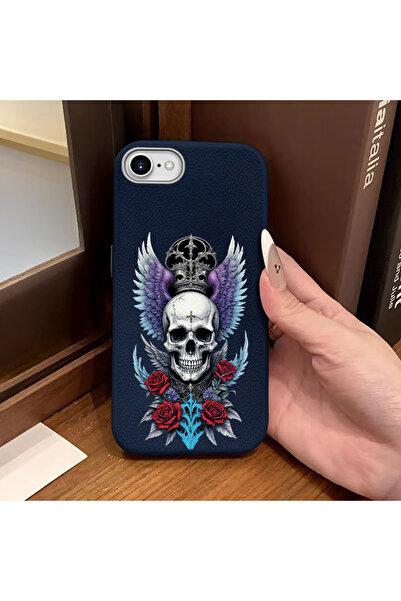 Hontinga Phone Case Compatible with iPhone 7/8/Se 2020 2022 Leather Texture A...