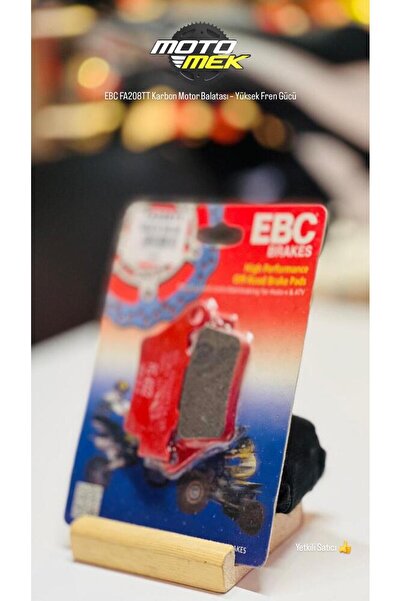 Motomek CF MOTO 250 NK(ARKA) 20 EBC FA208TT Karbon Motor Balatası – Yüksek Fr...