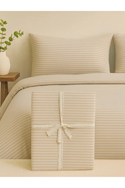 Arca Weaving Days in colors double bedding set - 100% organic cotton