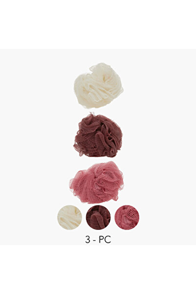 GLOO ليفة استحمام - مجموعة من 3 قطع