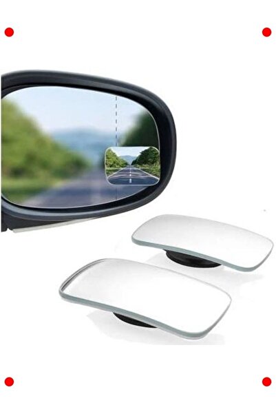 markentegra مرآة زاوية عمياء واسعة الزاوية للسيارة (65 × 45 مم)