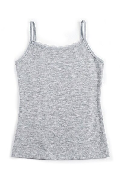 Öts Детска спортна блуза с дантелени детайли (96% памук - 4% еластан)