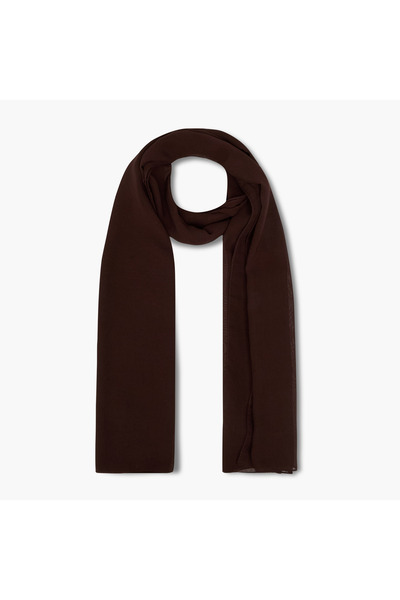 zora Solid Chiffon Scarf