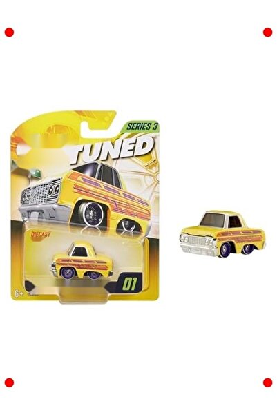 markentegra 1964 Classic Yellow Lowrider Car Model Figure