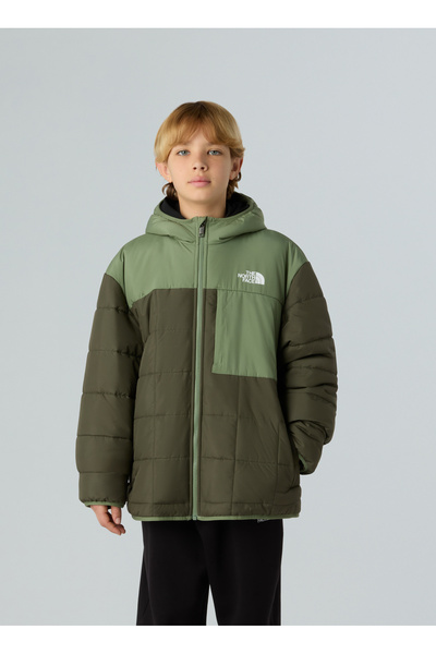 THE NORTH FACE Haki Erkek Çocuk Mont NF0A88TPC8I1-B REVERSIBLE SHASTA FZ