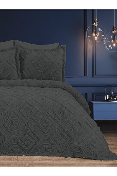 Bella Home 3 Piece Dream Pike Set - Fence Personality - 240X260 cm - Anthraci...