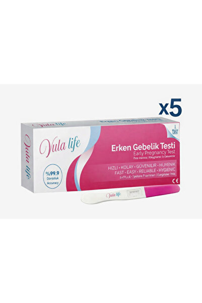 Vulalife Vula Life Erken Gebelik Testi 5 Adet