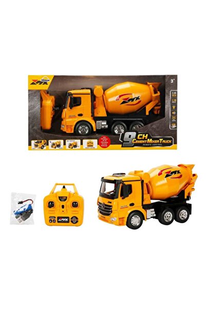 SAZE 5084 SUN-RST-RC İŞ MAKİNESİ 1 18 BETON MİKSERİ FF 9CH 3 7V USB 2 4 GHZ S...