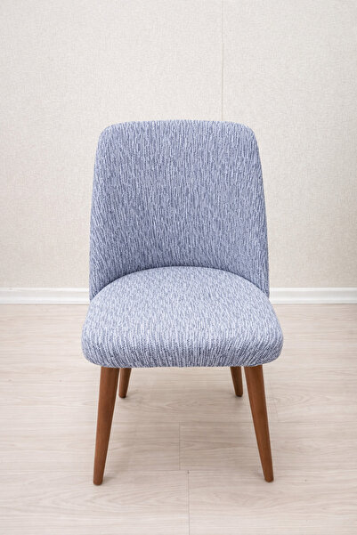 StarMall Kaliteli Büyük Oval Sandalye Kılıfı Jakarlı Yıkanabilir Lastikli Mut...