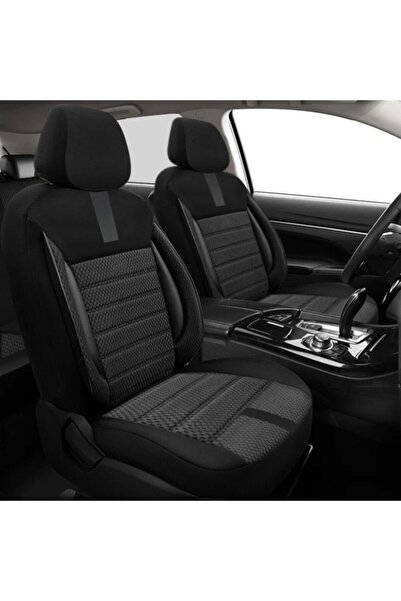 GM-DESIGN Oniks Plus Smoked 2+1 Commercial Car Seat Cover (Doblo-Caddy-Berlin...