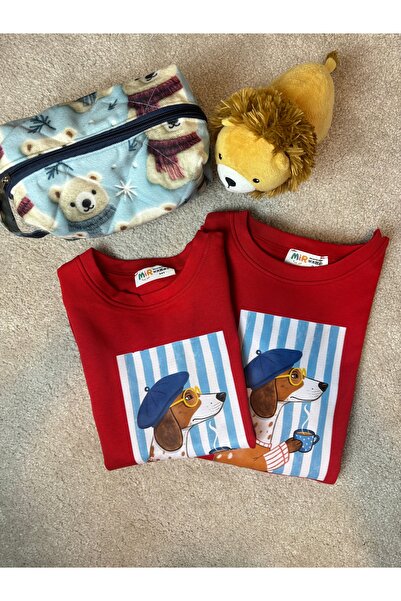 mirkidsclub تي شيرت بأكمام طويلة من قماش الإنترلوك للجنسين