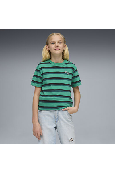 Puma Essentials Gestreiftes T-Shirt Jugend
