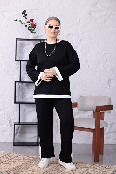 Siyezen Σετ Μεγάλου Μεγέθους ριγέ Modal