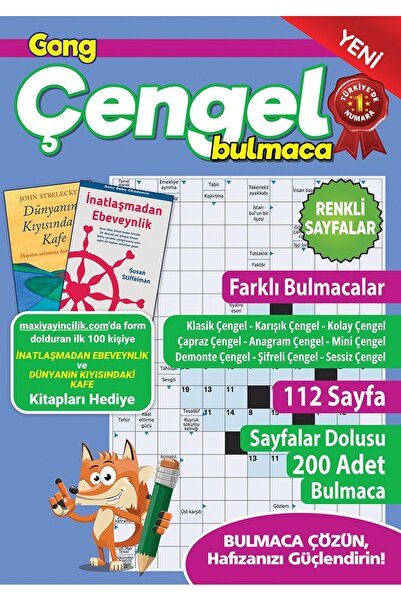 MAXİ Gong Çengel Bulmaca 025