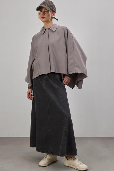 Touché Privé Short Trench Poncho