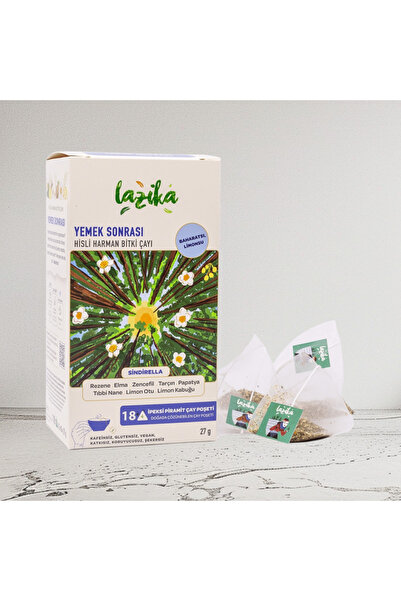 LAZİKA Herbal Tea after Meals 18-Pack