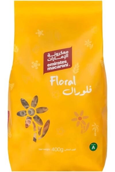 Emirates Macaroni Flower Shape Tricolor Kids Pasta 400 Gm
