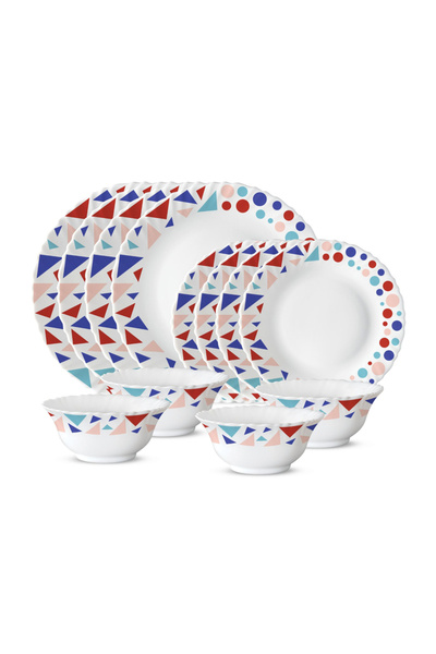 LARAH By Styli Larah Opal 12 Pcs Dinner Set