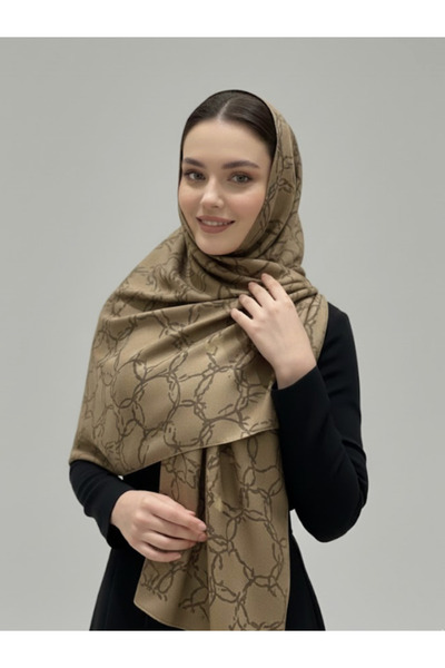 La Fien 4 Yarn Soft Textured Patterned Women's Shawl