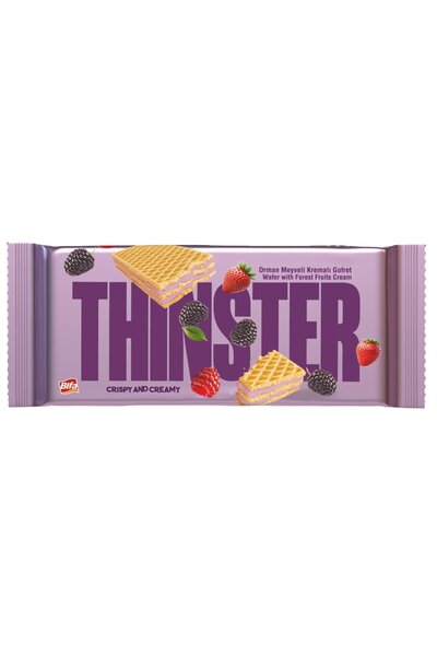 Thinster Orman Meyveli Kremalı Gofret 55 gr x 4 adet