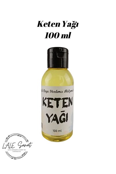 Lale Sanat Profesyonel Seri Keten Yağı 100 ml (Sanatsal)