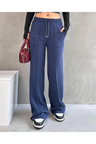 Makarina Women's Modal Fabric Front Printed Palazzo Tracksuit