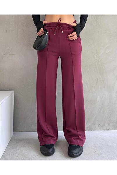 Makarina Women's Modal Fabric Front Printed Palazzo Tracksuit