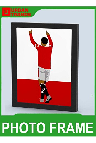 urbantrands ملصق فني جداري متعدد الألوان مع إطار لتزيين المنزل، مع إطار.