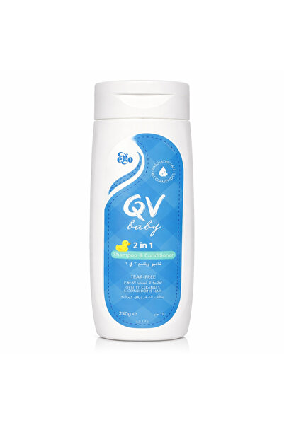 Qv Baby 2in1 Shampoo & Conditioner, 250 Gm, Gently Cleanses Baby’s Hair and S...