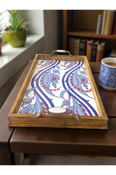 Artistic Quality Decorative Tea, Coffee and Presentation Tray, Promise, Engag...