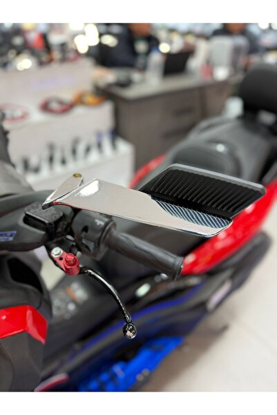 Doğuş Motosiklet H2 Kanat Ayna V2 Model Kanat Ayna Krom