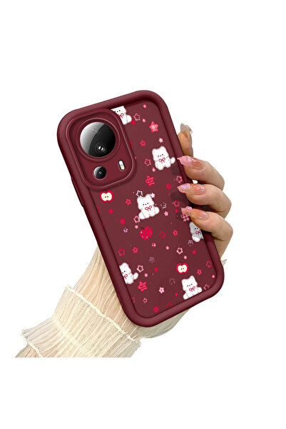 Hontinga جراب هاتف من السيليكون الناعم بنمط الفاكهة متوافق مع كاميرا Xiaomi M...