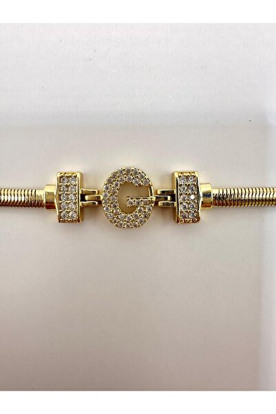 Mua Bijoux G Harfi 14k Kaplama Kararmaz Çelik Bileklik