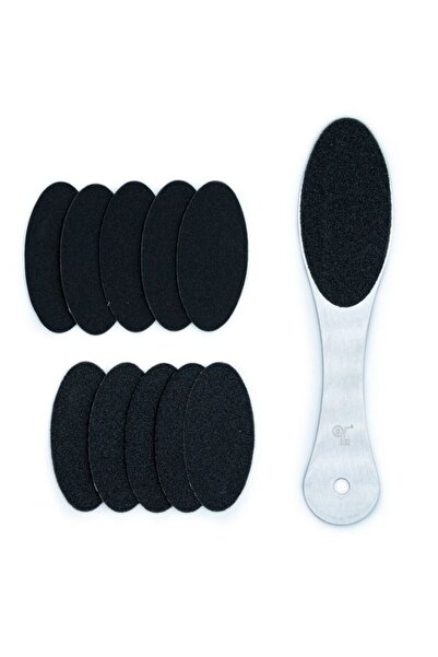 OR Bleu Stainless Steel Foot File with Refill Grits