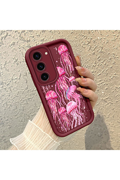 Hontinga جراب هاتف من السيليكون الناعم بنمط ميديوزا متوافق مع كاميرا سامسونج ...