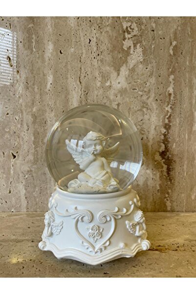 Dekor Sevgisi Melek Figürlü Otomatik Püskürtmeli Renk Değiştiren Müzikli Büyü...