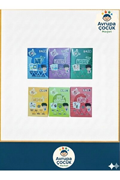 Dağ Yayıncılık 5n1k soru -cevap seti 6 kutu (küçük boy)