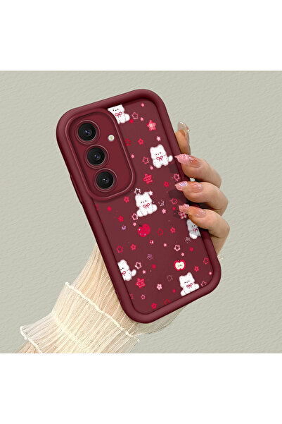 Hontinga جراب هاتف سامسونج جالاكسي إس 24 بلس متوافق مع الكاميرا، مصنوع من الس...