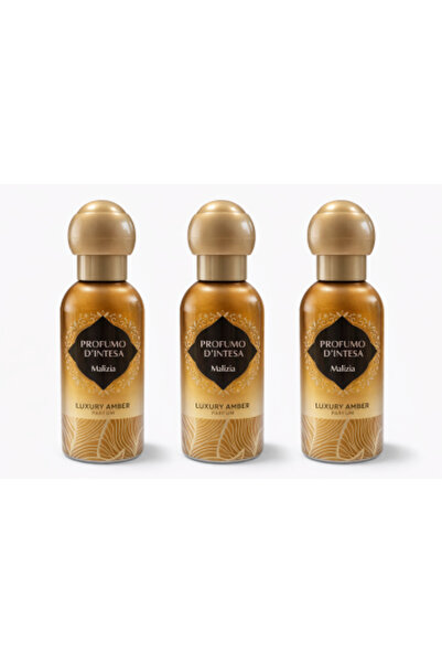 Malizia Set 3 x Parfum Profumo d’Intesa Luxury Amber 100 ml
