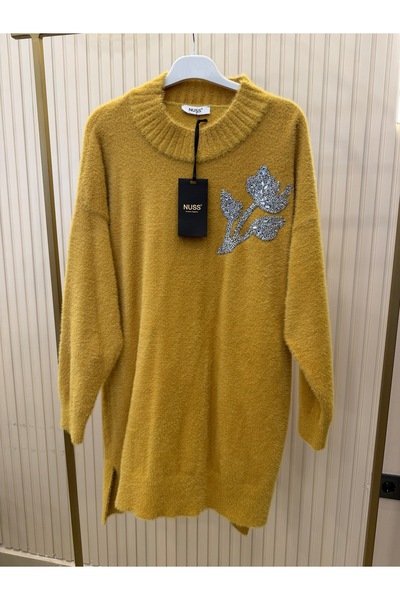 Nuss Angora Tunik HARDAL Ön;80 Arka;85 cm