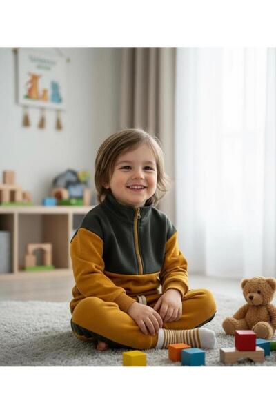Emilakids Piece Zippered Boys' Suit