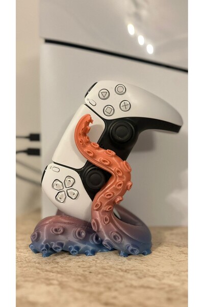 joybaskı Kol Tutucu Joystick Standı Ps4 / Ps5 Playstation Standları Renk Geçi...